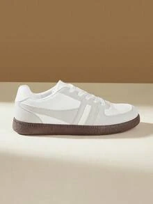 CUCCOO EASI Women's Casual Versatile Simple Commuter Shoes For Christmas - White ash 1 - View 2