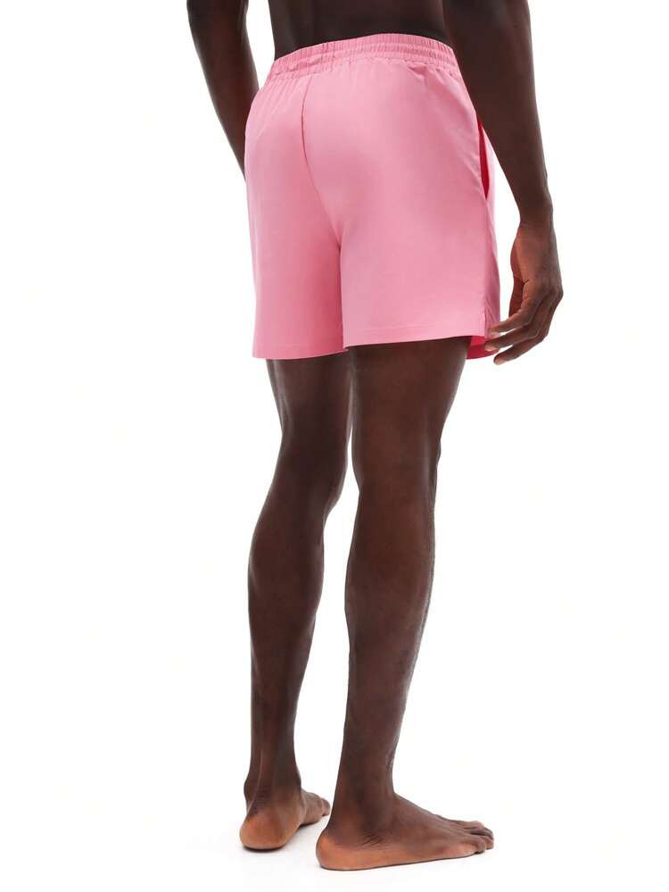 Men Swim Trunks With Elastic Waistband And Side Pockets For Beach Swimming Pool Summer Vacation Water Sports