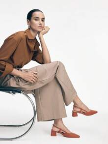 Mnmlis Women Pumps - Mocha Brown - View 10