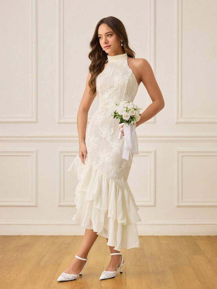 CUCCOO HITCHD フレンチフローラルレースメッシュ ポインテッドトゥ スティレットサンダル、エレガントなフレンチ+優雅な大人のスタイル、レース刺繍、女性の日常通勤、デート、軽めのフォーマルな場面(アフタヌーンティー、小規模パーティーなど)に最適、特にドレスやスカートとの組み合わせに