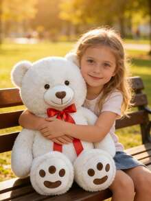 POKOJA LAND Gấu bông Teddy mềm mại đáng yêu - Món quà hoàn hảo cho bé trai và bé gái nhân dịp sinh nhật, Giáng sinh. - Nhiều màu - Xem 5