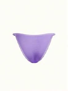 Bonmuse 5 条装 女式低腰纯色透气休闲运动比基尼内裤 - 彩色 - 查看 5