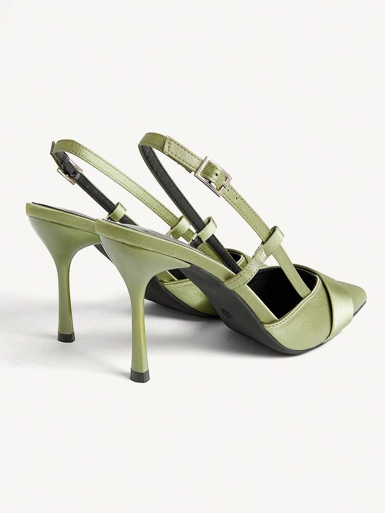 CUCCOO CHICEST Women's Pointed Toe Stiletto Heels Elegant Minimalist Solid Color High-End Slip-On Pumps Elegant Shoes Wedding Shoes Summer Shoes Bride Shoes