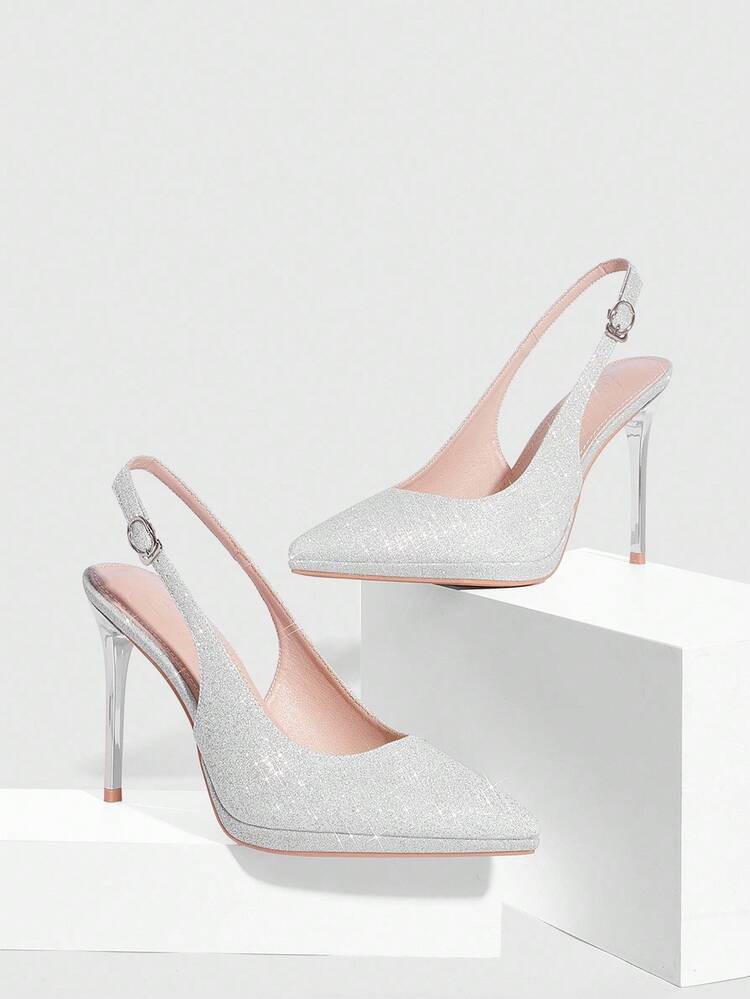 CUCCOO SZL Women's Fashionable Elegant Pointed Toe High Heels Spring Shoes