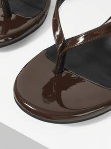 Mnmlis Women Platforms & Wedge Sandals - Chocolate Brown - View 4