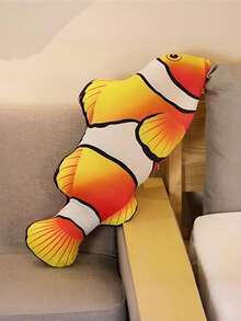 POKOJA LAND 仿真鱼毛绒娃娃 - 超柔软抱枕仿真鱼玩具锦鲤毛绒娃娃，亲肤柔软，多种颜色可选，可作睡前玩伴和房间装饰，创意生日礼物，送给孩子和朋友 - 彩色 - 查看 10