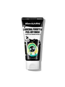 SlowSunday 竹炭净化撕拉面膜，面膜，黑头去除，深层清洁，韩国护肤，韩妆，情人节礼物，斋月礼物，斋月聚会及礼品，派对理想之选 - 黑色 - 查看 6