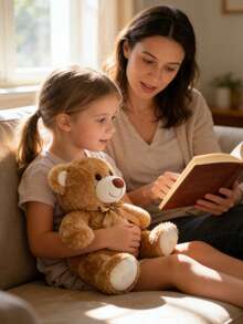 POKOJA LAND Gấu bông Teddy mềm mại đáng yêu - Món quà hoàn hảo cho bé trai và bé gái nhân dịp sinh nhật, Giáng sinh. - Nhiều màu - Xem 17