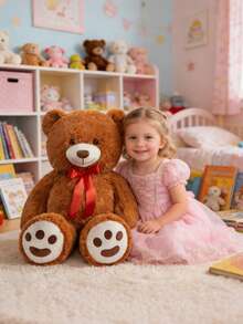 POKOJA LAND Gấu bông Teddy mềm mại đáng yêu - Món quà hoàn hảo cho bé trai và bé gái nhân dịp sinh nhật, Giáng sinh. - Nhiều màu - Xem 6