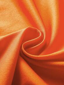 Lyxana Chân váy chữ A xếp ly eo kiểu dáng thường ngày đa năng dành cho nữ - trái cam - Xem 7