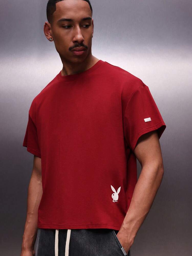 PLAYBOY X SUMWON Camiseta de gola redonda com estampa nas costas