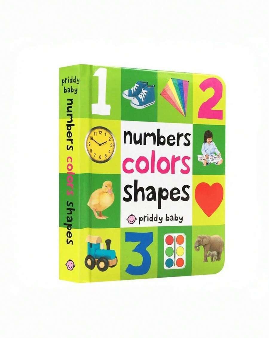 MINKOJA MINKOJA 1 cuốn sách bìa cứng tiếng Anh "100 từ đầu tiên về động vật" - Từ điển minh họa của Priddy Books - Nhiều màu - Xem 1