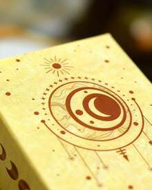 MINKOJA 1-Pack The Classic Tarot Deck With Guidebook - 78 Cards Full Set, Mystical Design, Perfect For Beginners & Professionals - THE CLASSIC TAROT - View 3