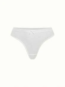 Bonmuse 3 件套女士可爱蝴蝶结内裤 - 舒适有弹性，花卉印花，低腰，柔软粘合混纺，时尚内衣，棉质内裤，粉色 - 彩色 - 查看 8