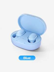 Teckwe Wireless Earbuds, Mini Music Earbuds, In-Ear Wireless Headphones With Charging Case, No Cable, Capacitive Microphone, Noise Cancellation, Volume Control, Candy Color Earbuds - one-size - View 10