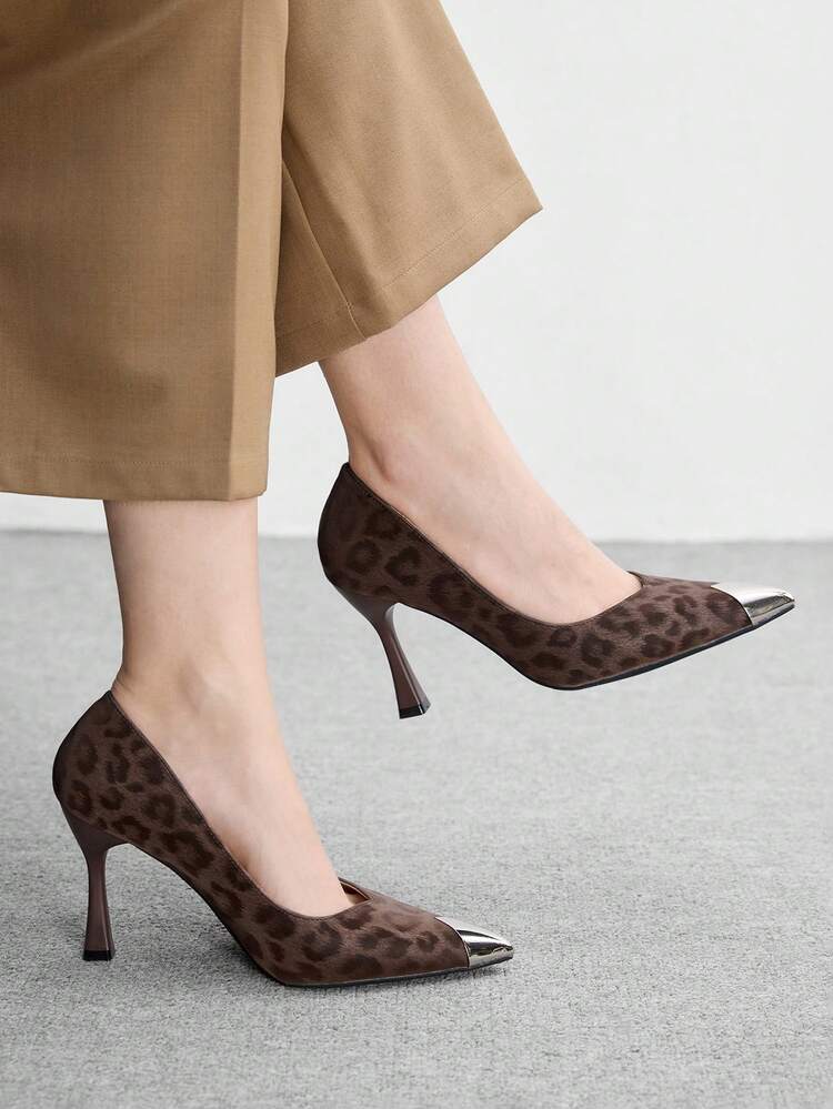 CUCCOO BIZCHIC Women's Pointed Toe Fashionable High Heels, Versatile For Daily Wear