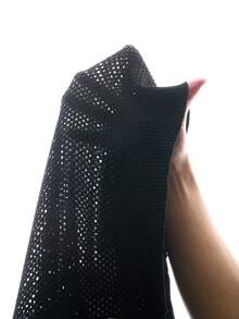 Genlund 男士度假休闲撞色镂空针织上衣和短裤套装 - 彩色 - 查看 8