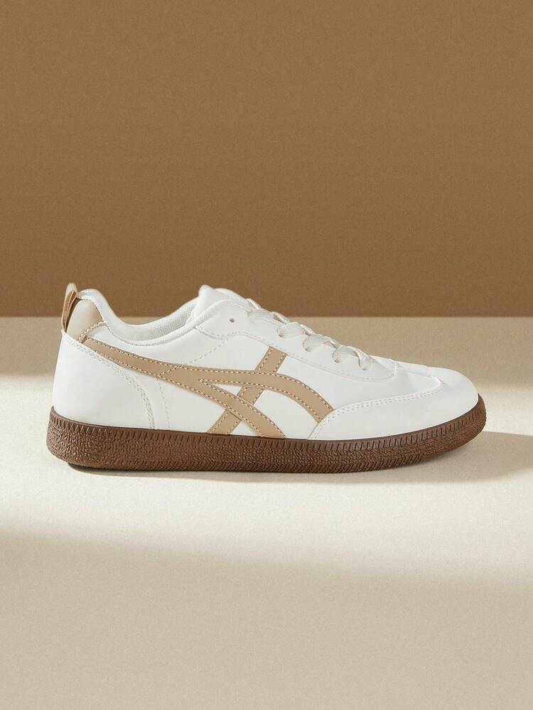 CUCCOO EASI Women's Casual Contrast Color Comfortable Sports Sneakers For Daily Wear For Christmas