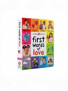 MINKOJA MINKOJA 1 cuốn sách bìa cứng tiếng Anh "100 từ đầu tiên về động vật" - Từ điển minh họa của Priddy Books - Nhiều màu - Xem 6