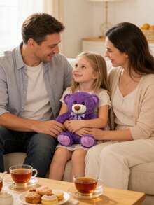 POKOJA LAND Gấu bông Teddy mềm mại đáng yêu - Món quà hoàn hảo cho bé trai và bé gái nhân dịp sinh nhật, Giáng sinh. - Nhiều màu - Xem 16