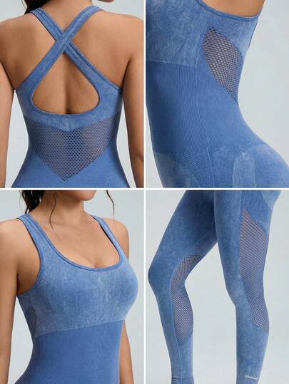 Innovista 女士纯色简约无袖网球上衣