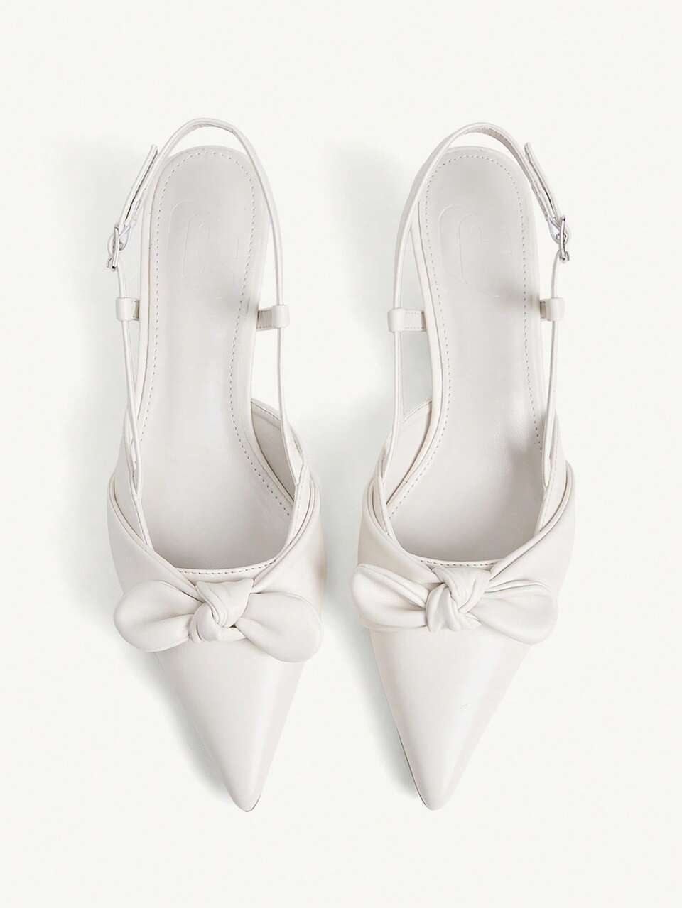CUCCOO CHICEST 4.5cm Pointed Toe Bowknot Stiletto Heels, Fashionable, Elegant, Comfortable Daily, Work, Party Wear High Heels Summer Shoes Wedding Shoes Bride Shoes