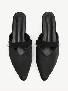 CUCCOO CHICEST Women Pumps Wedding Shoes - Graphite Black - View 2