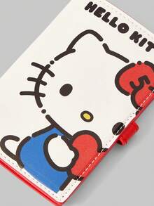 HELLO KITTY AND FRIENDS | SHEIN Cute Leather Cartoon Personalized Card Bag - Màu trắng a - Xem 4