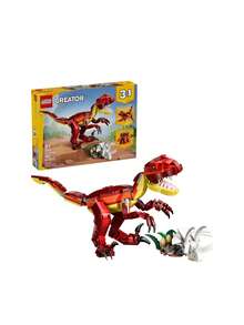 LEGO Creator 3-In-1 Fierce Dinosaur Kids 8Years+ 31379 - Multicolor - View 1