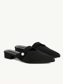 CUCCOO CHICEST Women Pumps Wedding Shoes - Graphite Black - View 1