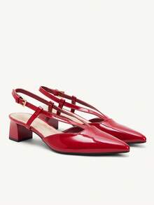 CUCCOO CHICEST 女士高跟凉鞋 - 紅色 - 查看 1