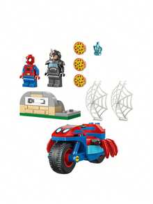 LEGO Marvel Spidey on his Motorcycle vs. Rhino Kids 4Years+ 11206 - Multifärgad - Visa 5