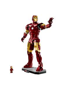 LEGO Marvel Iron Man Mark 3 Collectors' Edition Kids 18Years+ 76344 - Multicolor - View 2