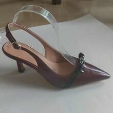 CUCCOO CHICEST 2025 New Seasonal Flower Shoes For Autumn - Bordeaux - View 10