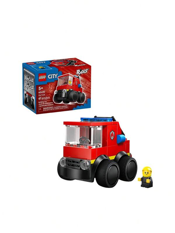 LEGO City Rides – Fire Truck Kids 5Years+ 60482