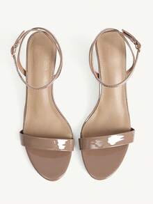 CUCCOO CHICEST Women's Summer/Summer New Pointed Toe Strappy Design Stiletto High Heel Sandals, Elegant Leather Slip-On Shoes For Daily, Commute, Date, Afternoon Tea, Summer Outfit Summer Shoes Wedding Shoes Bride Shoes - Brown - View 2