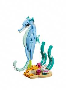 LEGO Creator 3-In-1 Sea Animals: Beautiful Dolphins Kids 9Years+ 31385 - Multicolor - View 3