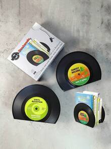 Joivida 2 Bộ Giá đỡ sách hình đĩa vinyl ban nhạc rock Blurry Oasis, Giá đỡ sách để bàn kiểu retro, Giá đỡ sách phân chia, Giá đỡ sách hình đĩa vinyl, Giá đỡ sách hình đĩa vinyl kiểu retro màu đen, Giá đỡ sách kiểu cổ điển bo tròn, Giá đỡ sách trang trí kiểu cổ điển cho học sinh, sinh viên, văn phòng tại nhà - Nhiều màu - Xem 11