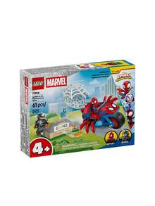 LEGO Marvel Spidey on his Motorcycle vs. Rhino Kids 4Years+ 11206 - Multifärgad - Visa 8