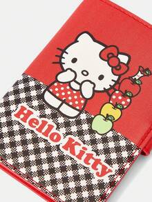 HELLO KITTY AND FRIENDS | SHEIN Cute Leather Cartoon Personalized Card Bag - Red A - View 4