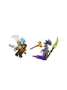 LEGO NINJAGO® Cole's Mission Mech & Dragon Zane Kids 7Years+ 71854 - Multicolor - View 3