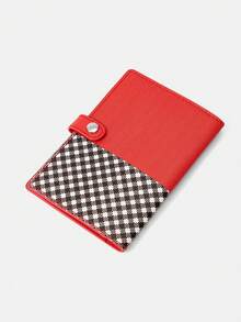 HELLO KITTY AND FRIENDS | SHEIN Cute Leather Cartoon Personalized Card Bag - Red A - View 3