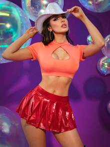 Fantasy Costume Fantasy Costume 3pcs Bright Color Women's Lingerie Set - Multicolor - View 4