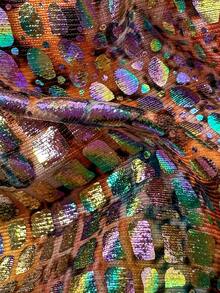 Swim SXY Conjunto de bikini sexy de 2 piezas con estampado animal y textura, sujetador triangular de halter y tanga con lazos laterales, ideal para vacaciones de primavera/verano en la playa - Multicolor - Ver 5