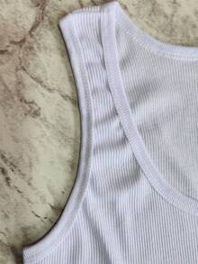 Set de 3 Camisetas Interior Rib Algodón para Hombre - Blanco - Ver 2