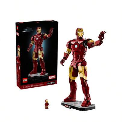 LEGO Marvel Iron Man Mark 3 Collectors' Edition Kids 18Years+ 76344