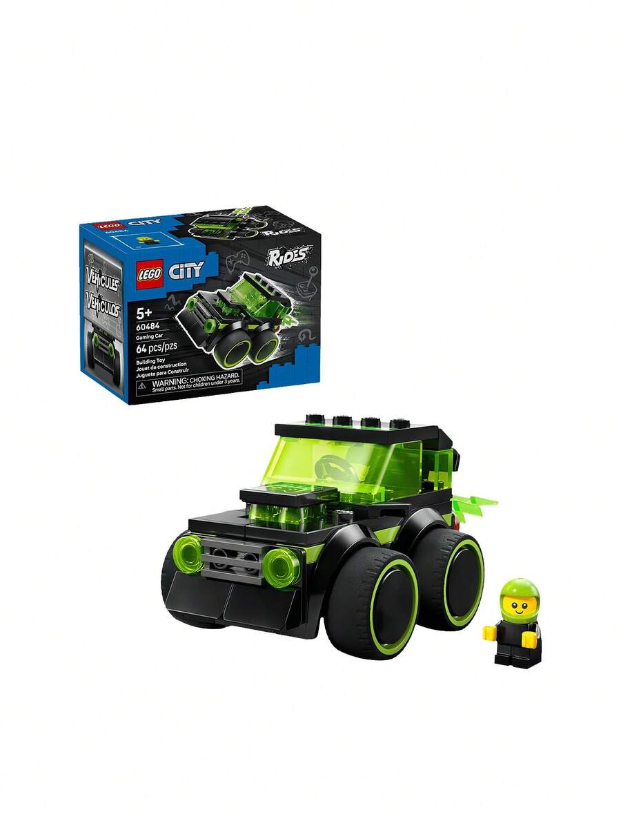 City Rides – Gaming Race Car Kids 5Years+ 60484 - Multifärgad - Visa 1