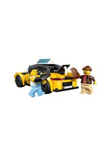 LEGO City Yellow Taxi Kids 5Years+ 60487 - Multifärgad - Visa 6