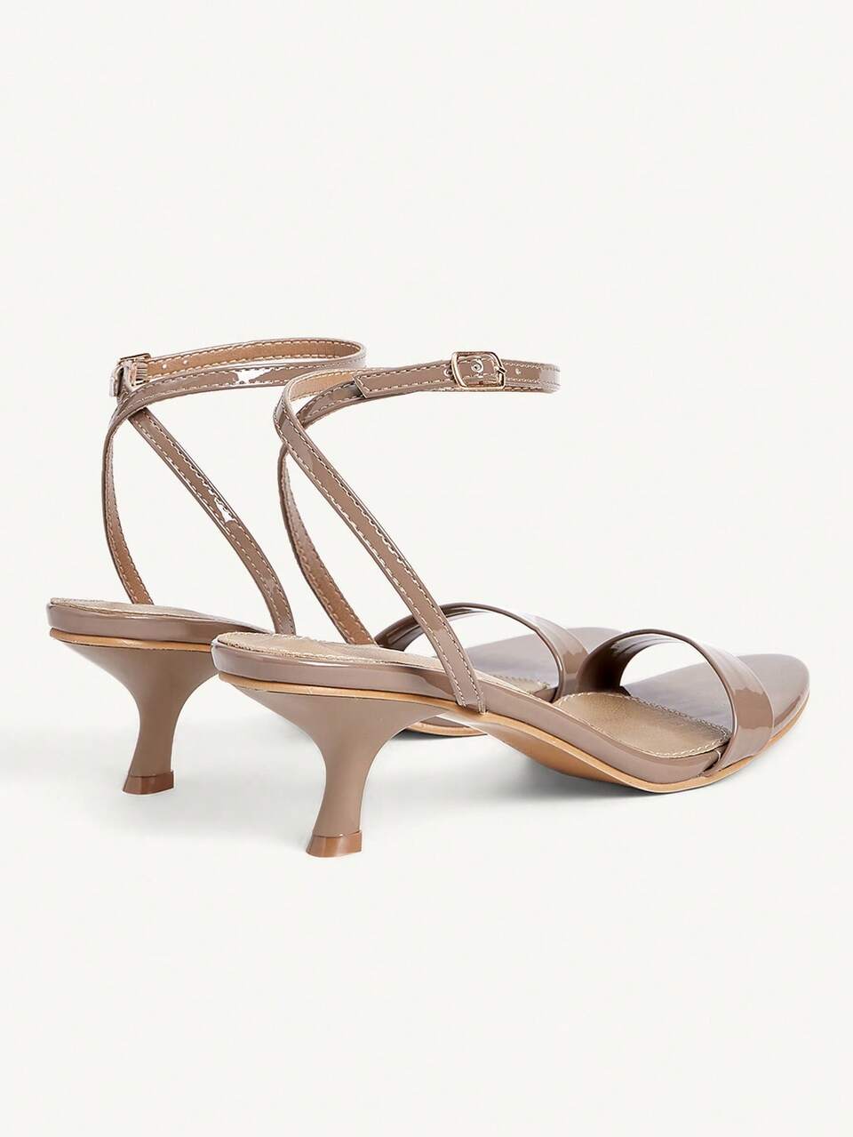 CUCCOO CHICEST Women's Summer/Summer New Pointed Toe Strappy Design Stiletto High Heel Sandals, Elegant Leather Slip-On Shoes For Daily, Commute, Date, Afternoon Tea, Summer Outfit Summer Shoes Wedding Shoes Bride Shoes