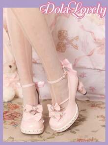 Pink leather